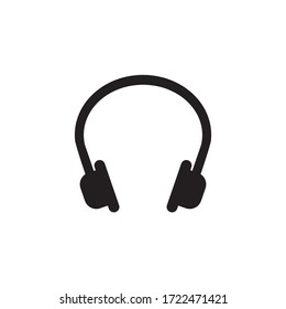 headset icon vector illustration on white background