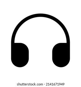 Headset Icon Vector Symbol Design Illustration