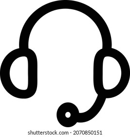 icono de auriculares para sus necesidades de diseño