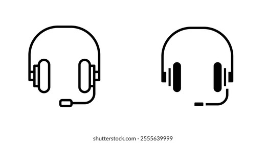 Headset icons for app and websites.