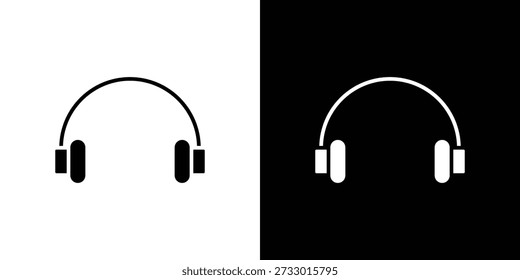 Símbolo de los iconos del auricular para el Web y el Vector móvil lleno aislado