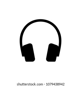 Headset music icon vector design templates