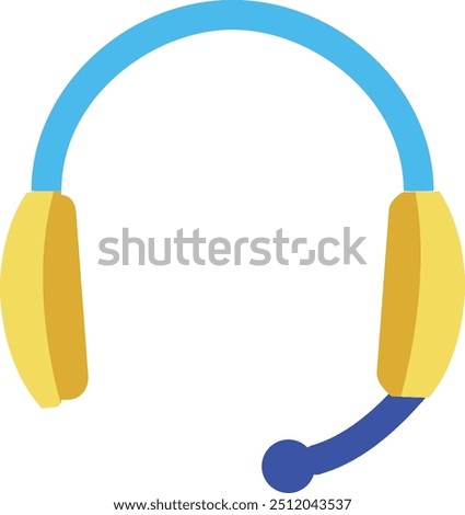 Headset Sound Customer Service Audio Illustratio Icon