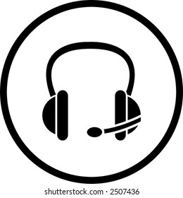 headset symbol