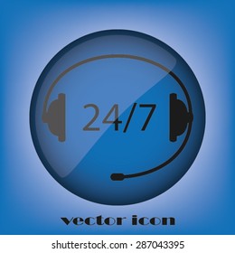 headset, twenty four ,seven