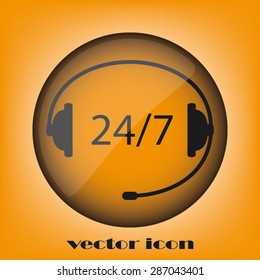 headset, twenty four ,seven