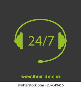 headset, twenty four ,seven