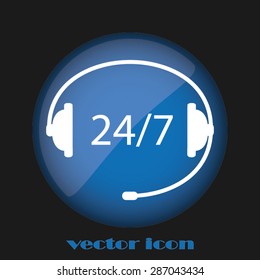 headset, twenty four ,seven
