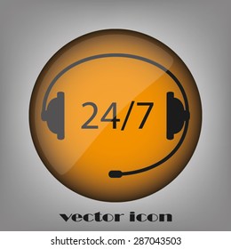 headset, twenty four ,seven