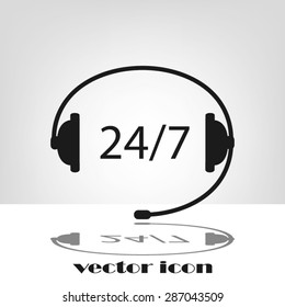 headset, twenty four ,seven