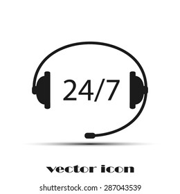 headset, twenty four ,seven
