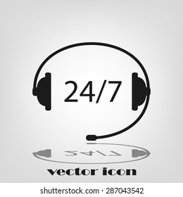 headset, twenty four ,seven