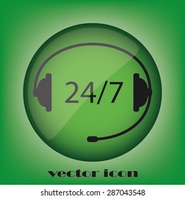 headset, twenty four ,seven