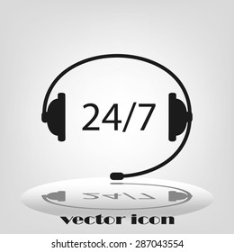 headset, twenty four ,seven
