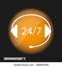headset, twenty four ,seven