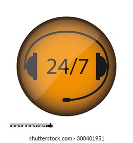 headset, twenty four ,seven