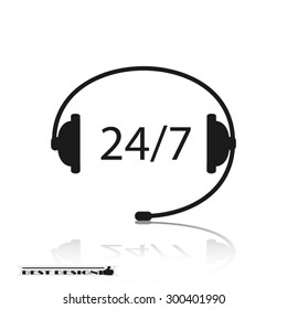 headset, twenty four ,seven