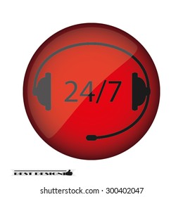 headset, twenty four ,seven