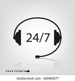 headset, twenty four ,seven