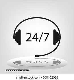 headset, twenty four ,seven