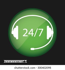 headset, twenty four ,seven