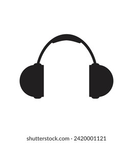 Headset Vector Icon Illustrator Design