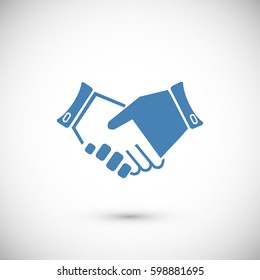 headshake icon, vector best flat icon, EPS