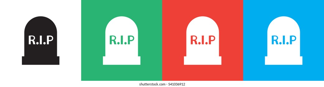 headstone icon illustration isolated vector sign symbol