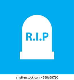 headstone icon illustration isolated vector sign symbol
