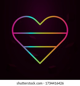 Heaert, Netherlands nolan icon Simple thin line, outline vector of Holland icons for ui and ux, website or mobile application