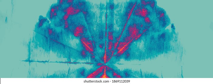 Heal Abstract Ice. Fiery Icy Wall. Grungy Teal Blue Snow. Blue Gradient Banner. Vector Fiery Dyed Tie Dye. Fiery Line Pattern. Red Blue Background. Winter Circle Background. Blue Red Dyed Background