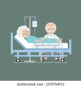 Heal Caring for elderly patients Illness in the hospital