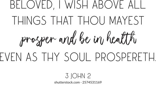 Healing Bible Verse, Christian biblical poster, vector illustration