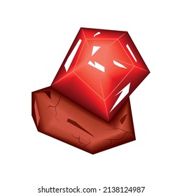 sanación de cristales de icono esotérico plano
