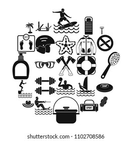 Healing icons set. Simple set of 25 healing vector icons for web isolated on white background