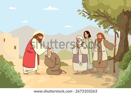 Healing Touch A Biblical Illustration Demonstrating the Power of Compassion and Faith