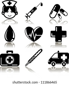 Healt Care Icon Set