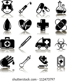 Healt Care Icon Set