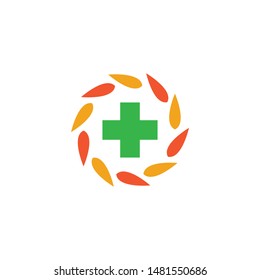 Healt Logo Teplate Icon Design