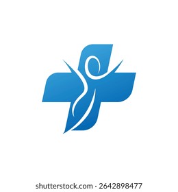 health abstract logo modern style