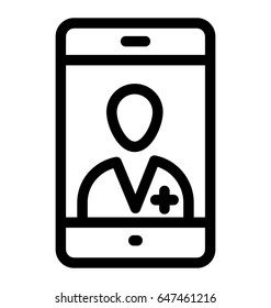 Health App Vector Icon