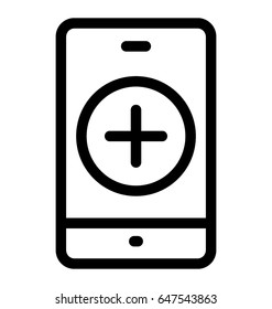 Health App Vector Icon