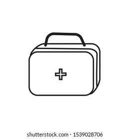 health bag vector on a white background