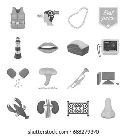 Health, beauty, food and other web icon in monochrome style.Hunting, entertainment, service icons in set collection.