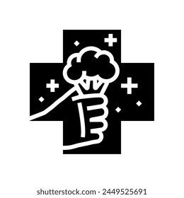 health benefits vegan food glyph icon vector. health benefits vegan food sign. isolated symbol illustration