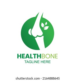 Health Bone Logo Design Template. Bone Logo Design.