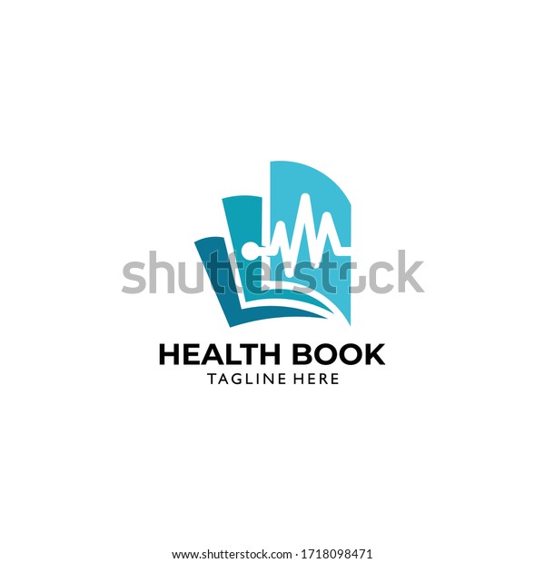 Health Book Logo Icon Vector Isolated Stock Vector (Royalty Free ...