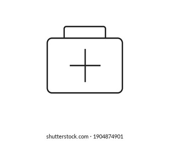 health box flat icon illustration