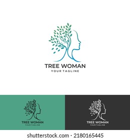 Health Brain Logo Designs Concept Vector, Nature Mind Logo Template, Education Logo Symbol