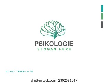 Health Brain logo designs concept vector, Nature Mind logo template, Education logo symbol